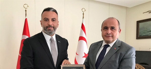Büyükelçi Başçeri, ASKON heyetini kabul etti