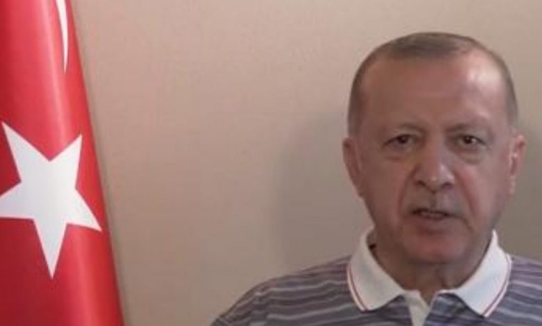 Erdoğan: Kıbrıs Türklerinin tek talebi egemen ülke talebinin karşılanması