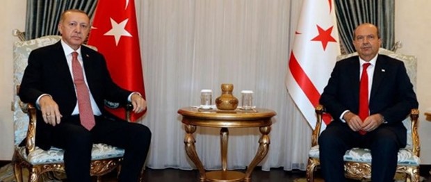 Cumhurbaşkanı Tatar, TC Cumhurbaşkanı Erdoğan ile bir araya geldi