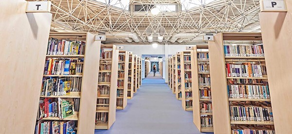 3,5 milyon basılı kitap ve 650 milyon dijital kaynak
