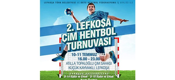 2. Lefkoşa Çim Hentbol Turnuvası gerçekleştirilecek