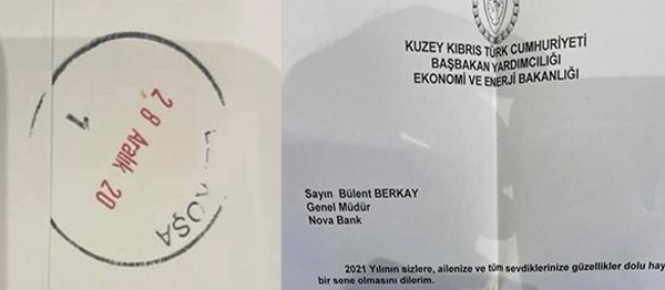 Lefkoşa’dan Lefkoşa’ya 8 ay sonra ulaşan mektup!