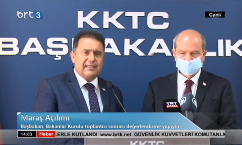 Saner: “Esas konu Maraş’tı”
