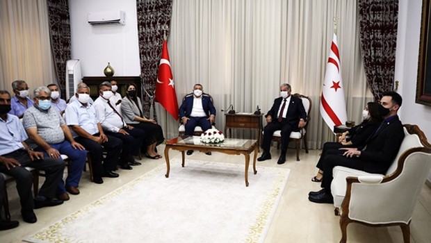 Sennaroğlu, Türkiye Muhtarlar Federasyonu heyetini kabul etti