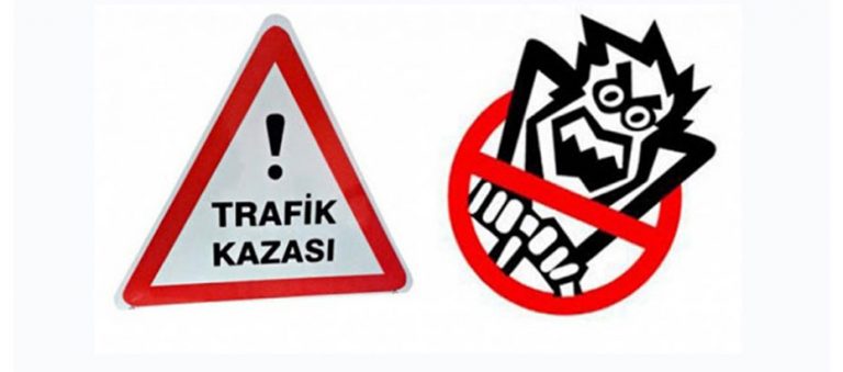 Direksiyon hakimiyetini kaybeden alkollü sürücü kaza yaptı!