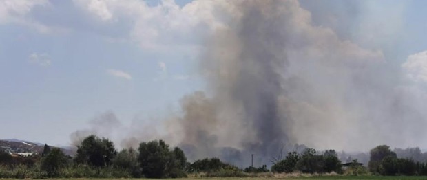 Mallıdağ’da yangın