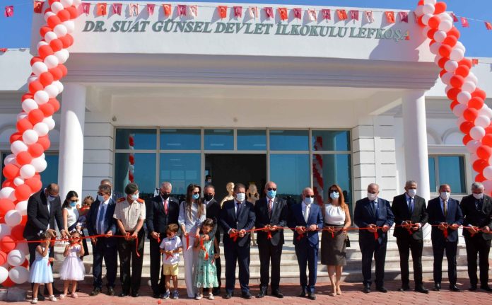 Dr. Suat Günsel Devlet İlkokulu Lefkoşa, törenle İlköğretim Dairesine teslim edildi…