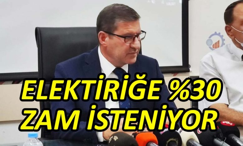 Yönetim Elektrik Fiyatlarına Yüzde 30 Zam İstedi.