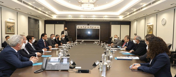 Bakan Oğuz TC Merkez Bankası Başkanı Kavcıoğlu İle Bir Araya Geldi