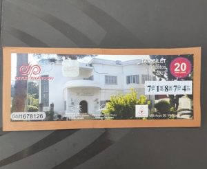 Büyük ikramiye talihlisine teslim edildi
