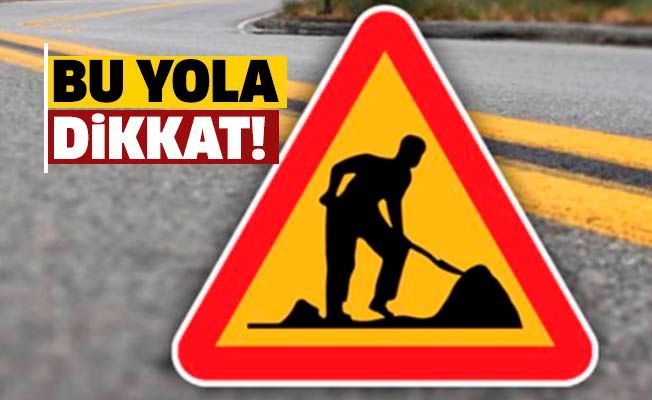 Haspolat-Taşkent Anayolunun UKÜ mevkiinde yarın kasis yapım çalışması olacak
