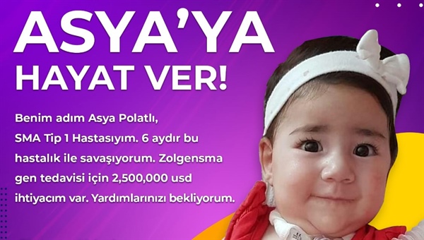 SMA hastası Asya bebek için kampanya yürüten gönüllülerden açıklama