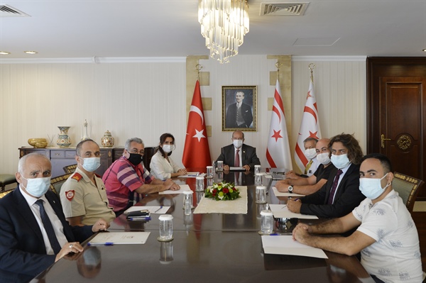 Cumhurbaşkanı Tatar:Kısa vadede risk atlatıldı ancak tedbirler uygulanmaya devam ediyor