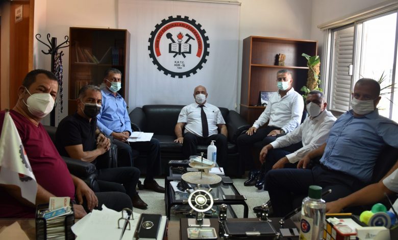 Çağman, İşçi Sendikalarının Temsilcileriyle bir araya geldi