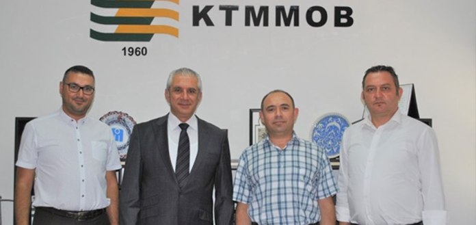 Taçoy, KTMMOB’yi ziyaret etti