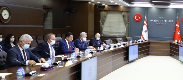Bakan Oğuz, TC Hazine ve Maliye Bakanı Lütfi Elvan ile Görüştü