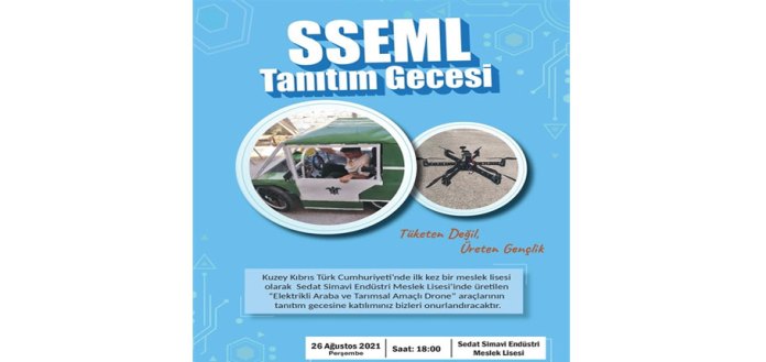 Sedat Simavi Meslek Lisesi’nde üretilen elektrikli araba ve tarımsal amaçlı drone yarın tanıtılıyor
