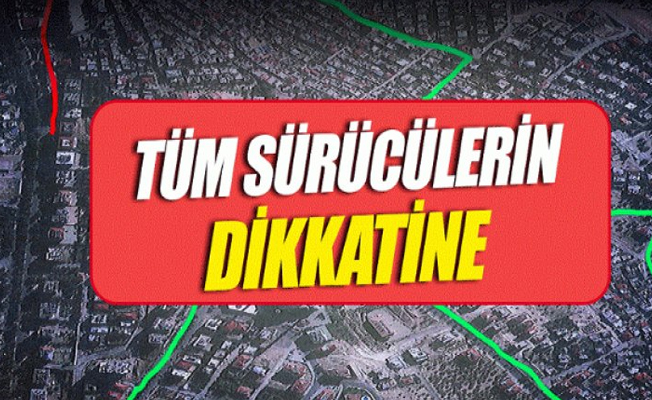 30 Ağustos Zafer Bayramı tören provası nedeniyle Pazar günü bazı yollar trafiğe kapalı