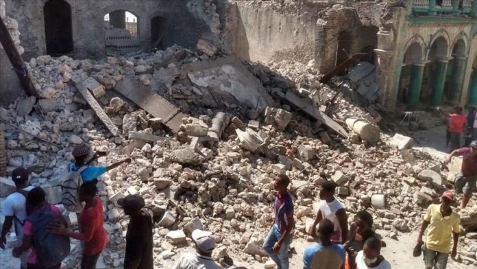 Haiti açıklarında meydana gelen depremde ölenlerin sayısı 1419’a yükseldi