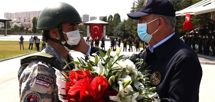 Afganistan’dan tahliye edilen TSK personeli törenle karşılandı