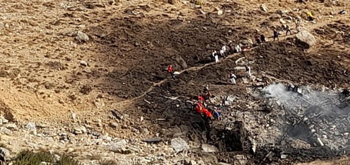 Kahramanmaraş’ta düşen yangın söndürme uçağının enkazında olay yeri inceleme çalışmaları tamamlandı