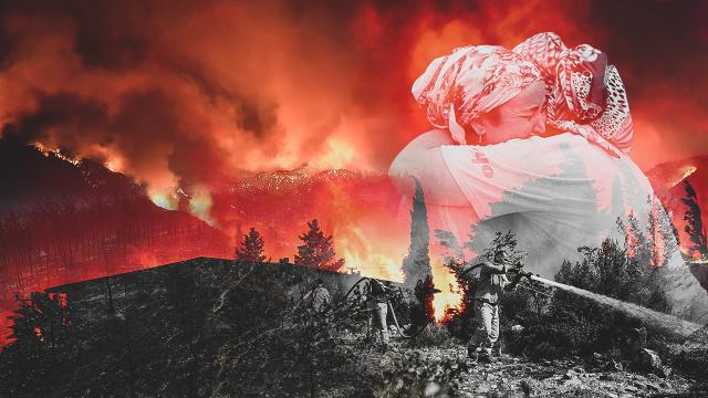 HAKSEN ve Memur-Sen’den Türkiye’deki Orman Yangınları İçin Bağış