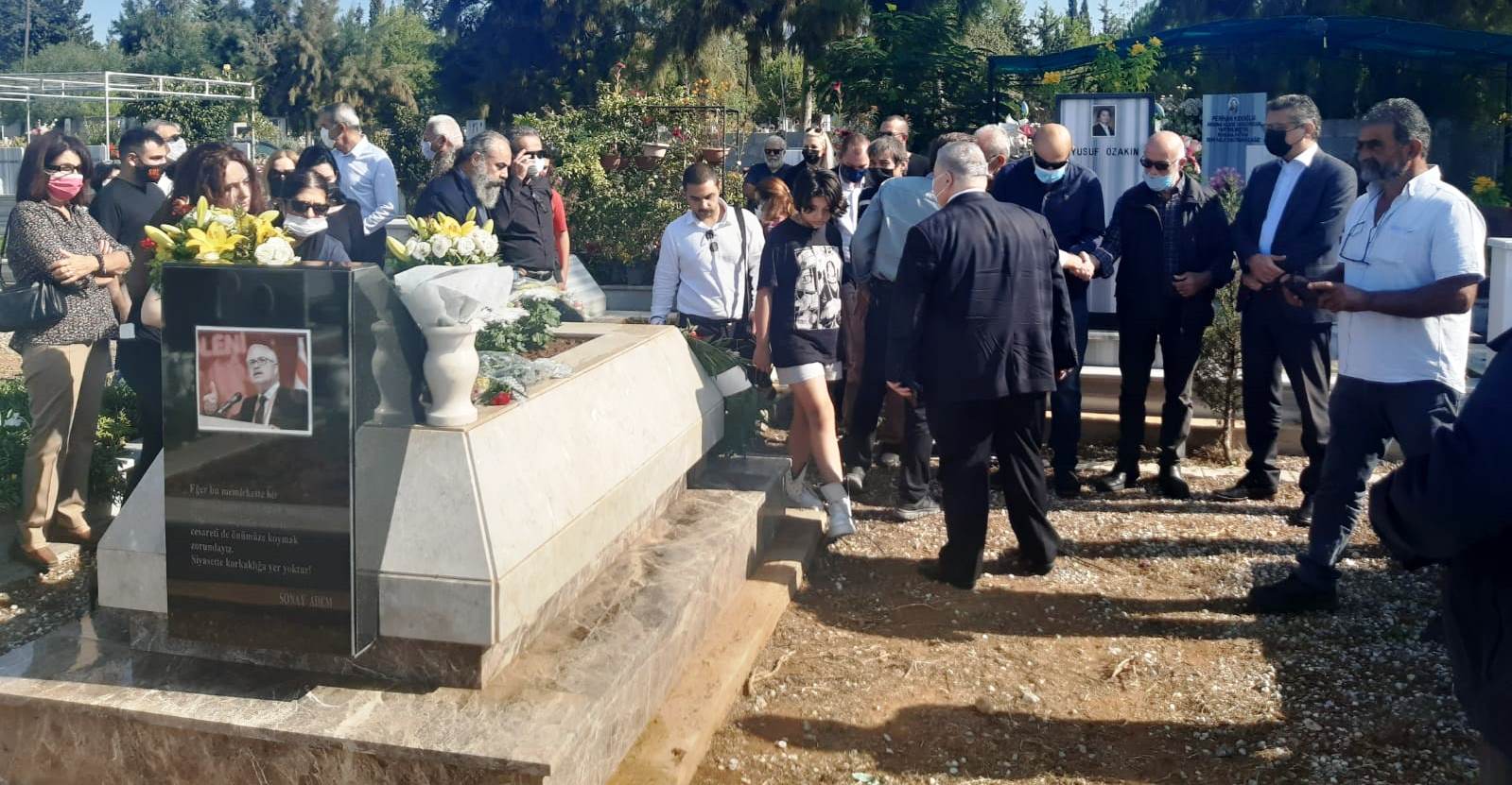 Sonay Adem ölümünün 3.yılında kabri başında anıldı