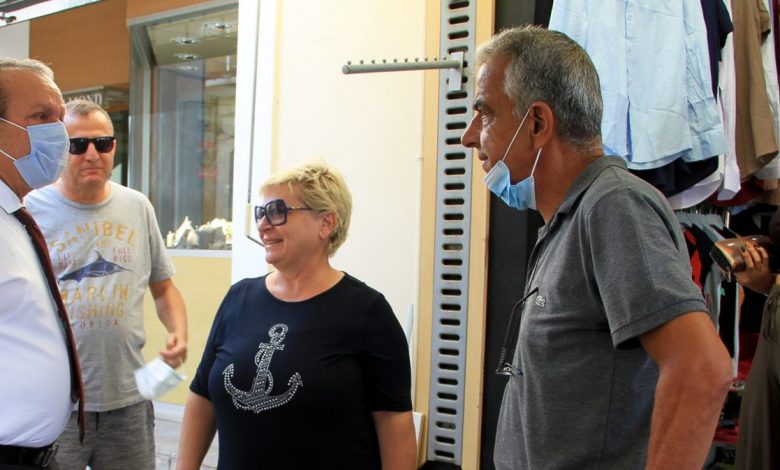 Ataoğlu, Mağusa ve Girne esnafını ziyaret etti, kış turizmi programını anlattı