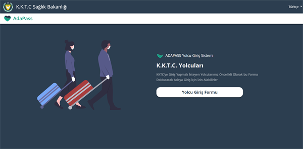 “KKTC YOLCUSU GİRİŞ FORMU”NUN DOLDURULMASI ZORUNLU”