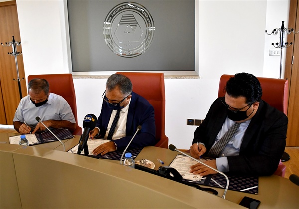 DAÜ Yönetimi ve DAÜ Per-Sen arasında toplu iş sözleşmesi ek protokolü imzalandı
