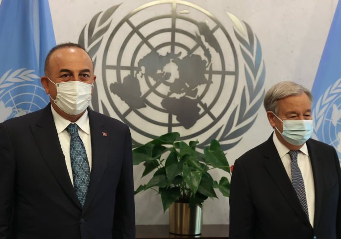 Türkiye Dışişleri Bakanı Çavuşoğlu, BM Genel Sekreteri Guterres ile görüştü