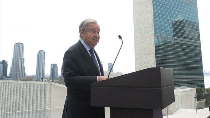 BM Genel Sekreteri Guterres: Korunmaya muhtaç mültecilere desteği için Türkiye’ye içten teşekkürlerimi sunuyorum