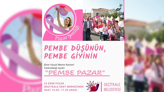 Geçitkale Belediyesi yarın Pembe Pazar Etkinliği düzenliyor