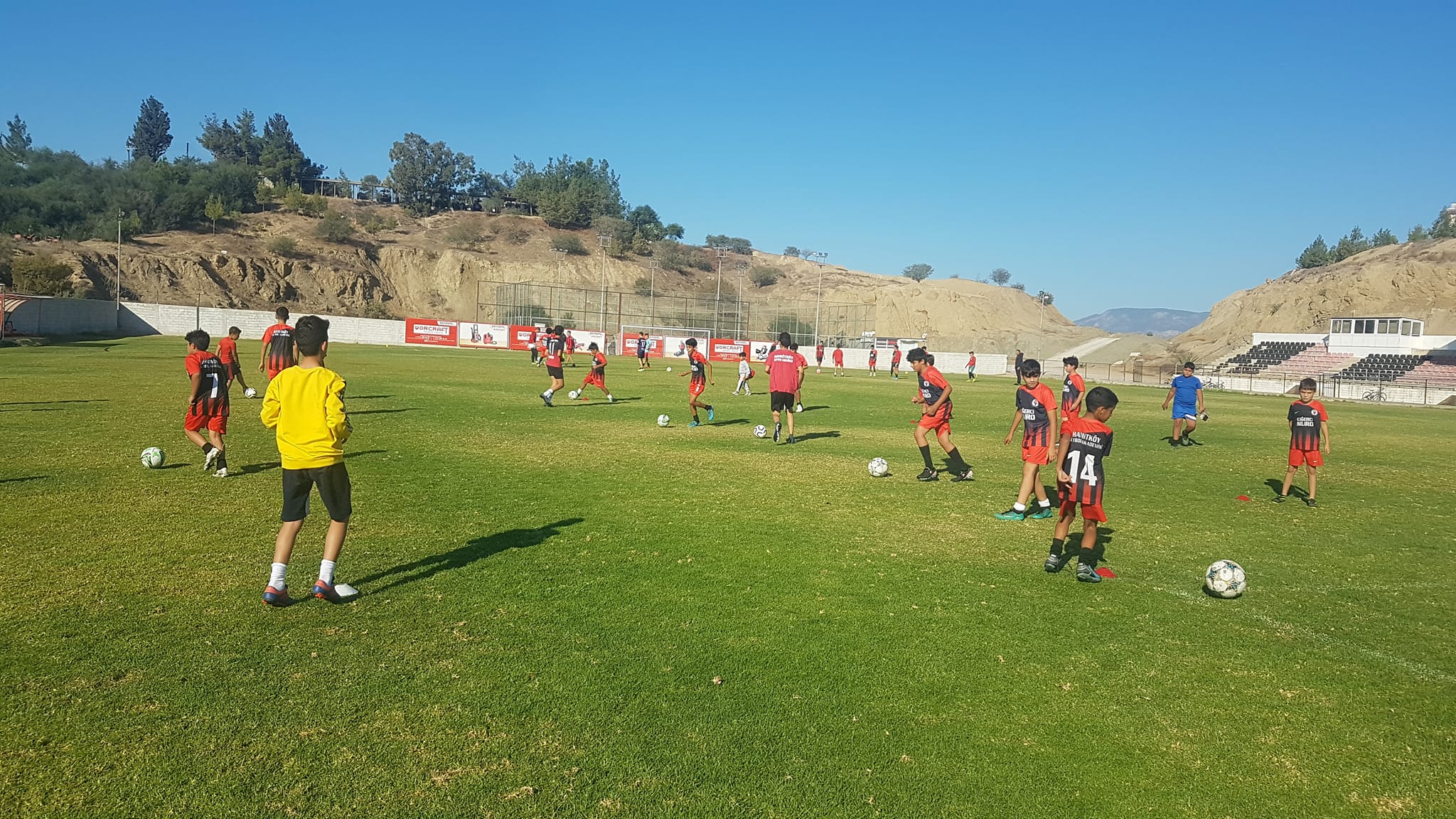 Hamitköy Futbol Akademisi yoğun çalışıyor