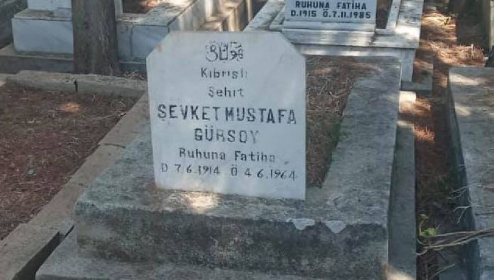 Şehit Şevket Mustafa Gürsoy’un naaşı bugün Lefkoşa’da defnedilecek