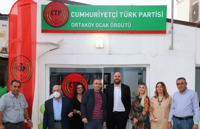CTP Ortaköy Ocak Örgütü binası açıldı