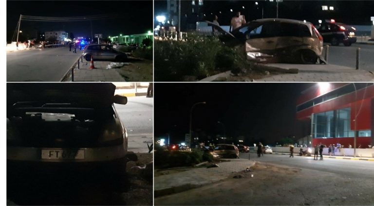 Lefkoşa’da feci kaza.. 1 Kişi yaşamını yitirdi, yaralılar var!