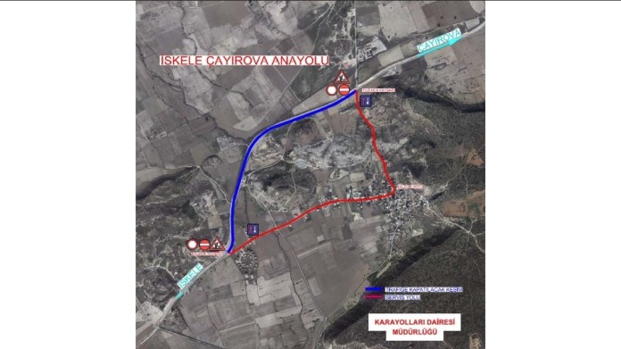 Kalecik-Tuzluca kavşakları arası trafiğe kapatılacak