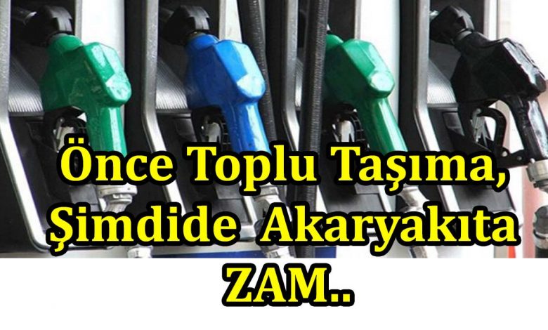 Akaryakıta’da Zam.. Benzin 80 Kuruşa Dayandı..