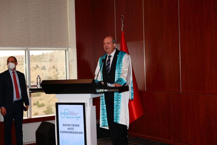 Cumhurbaşkanı Tatar: Federal temele dayalı çözüm mümkün değil