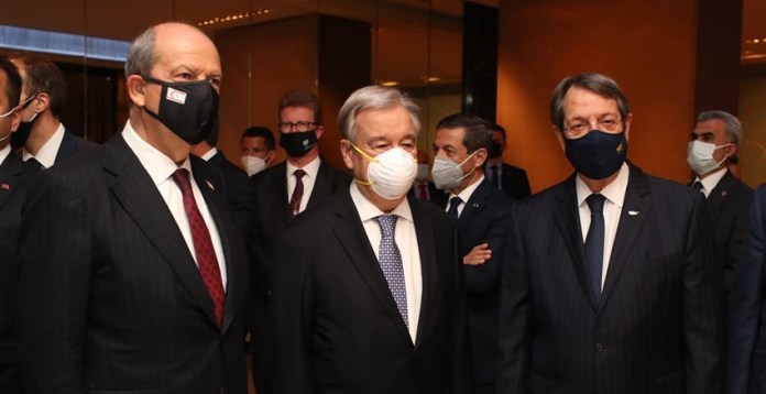 Guterres, bugün Tatar ve Anastasiadis ile üçlü görüşme yapacak