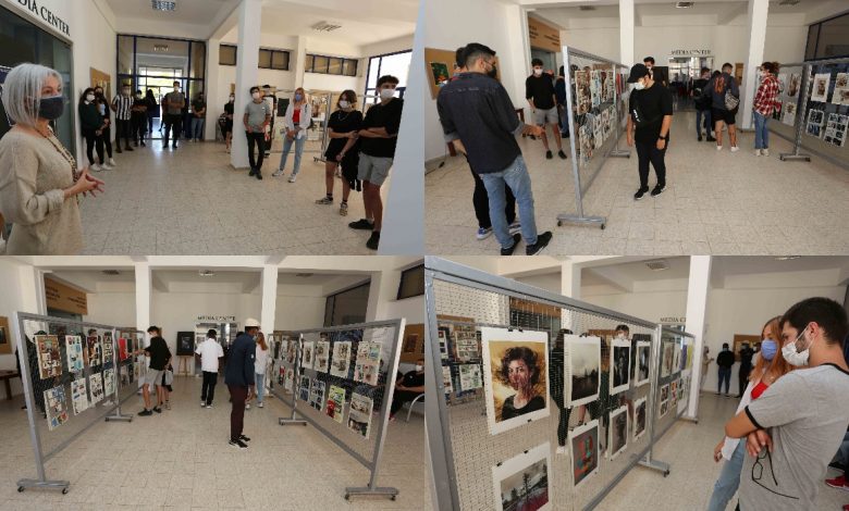 LAÜ’de “Yine yeniden yüzyüze” öğrenci projeleri sergisi