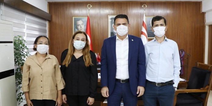 Maliye Bakanı Oğuz, Thalassaemia Derneği Başkanı heyetini kabul etti