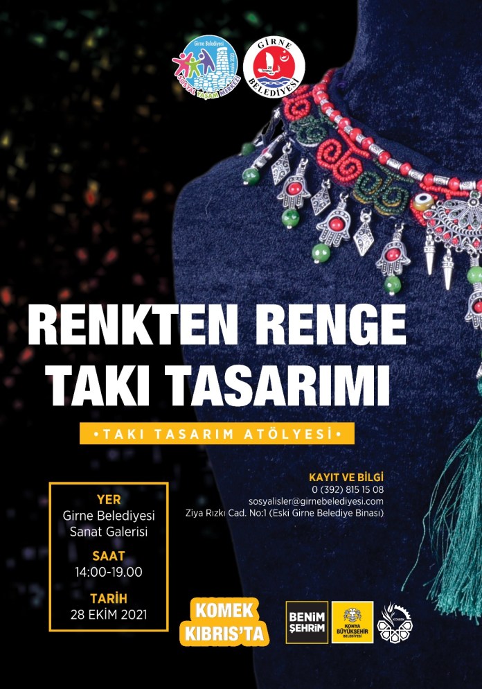Girne Belediyesi’nden 3 farklı atölye çalışması