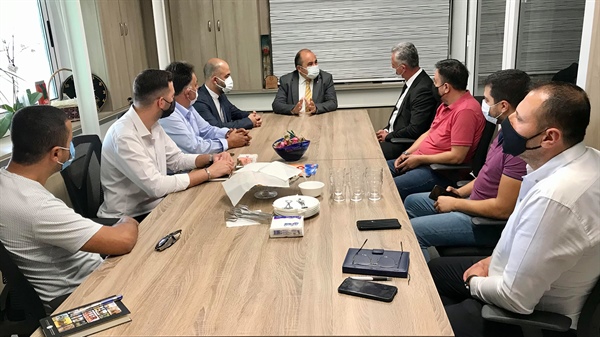 Büyükelçi Başçeri, Lefkoşa Organize Sanayi Bölgesi’ni ziyaret etti