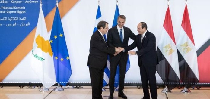 Güney Kıbrıs-Mısır-Yunanistan üçlü zirvesi…