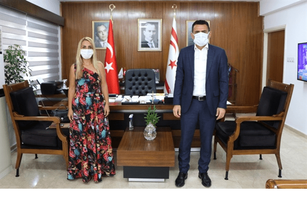 Bakan Oğuz, ZAYDER Başkanı Özcömert’i kabul etti
