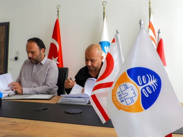 İskele Belediyesi “Çok Amaçlı Salon Binası” yapımına devam ediliyor