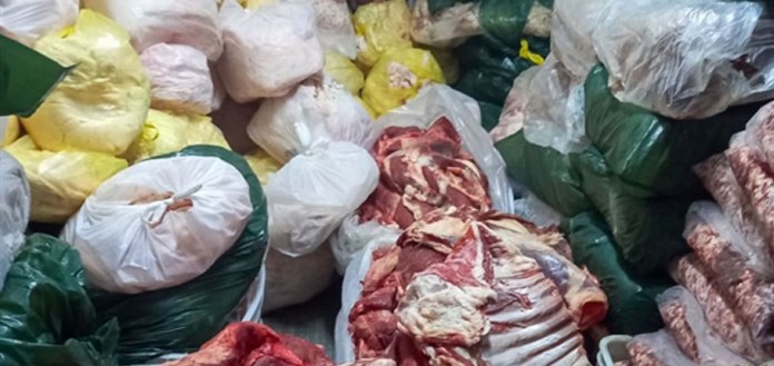 Gazimağusa’da 3 ton kaçak et ele geçirildi