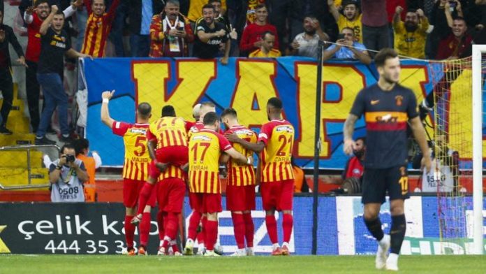 Galatasaray’a Kayseri’de soğuk duş